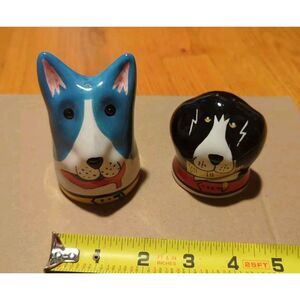 cat dog‎ salt pepper shakers